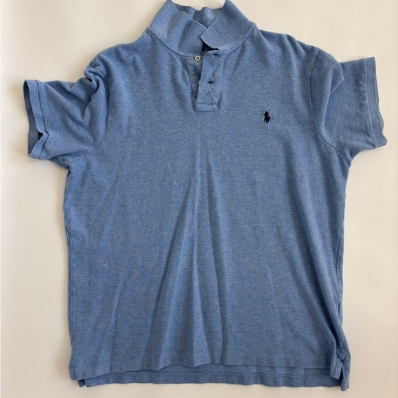 Polo Ralph Lauren blue men’s larger polo mesh - Picture 2 of 4